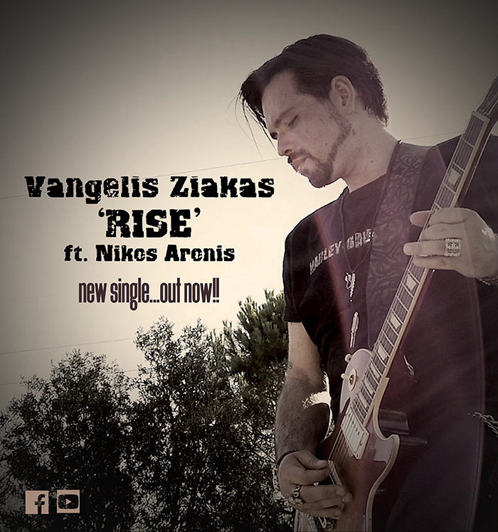 VANGELIS ZIAKAS – νέο single “Rise” feat. Nikos Aronis….+Official video