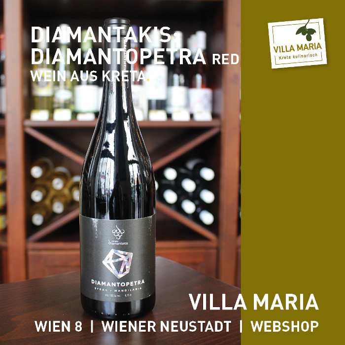 Villa Maria: „Diamantopetra Red“ / Diamantakis Winery