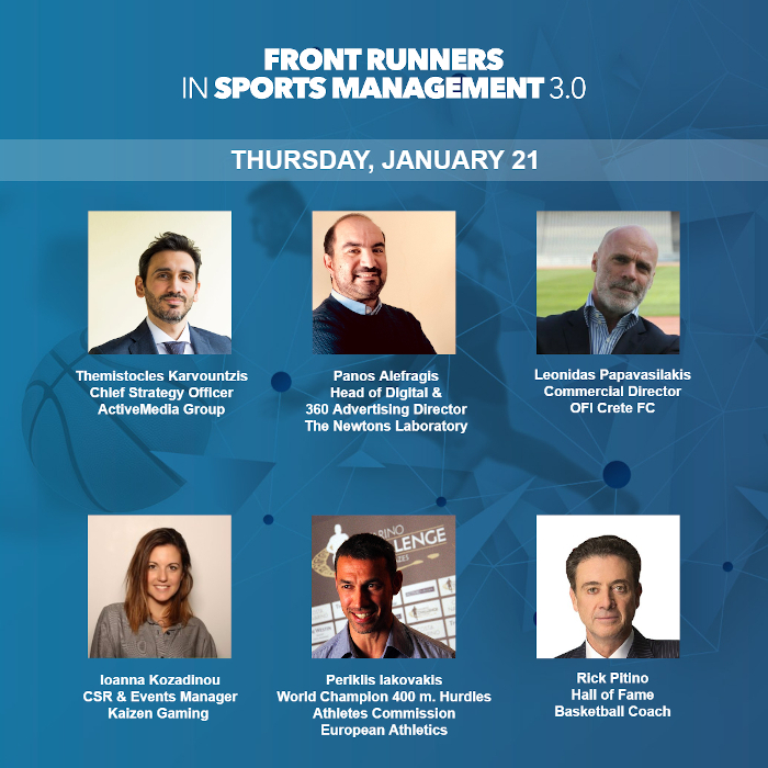 World-class speakers of the sports industry at the Front Runners 3.0