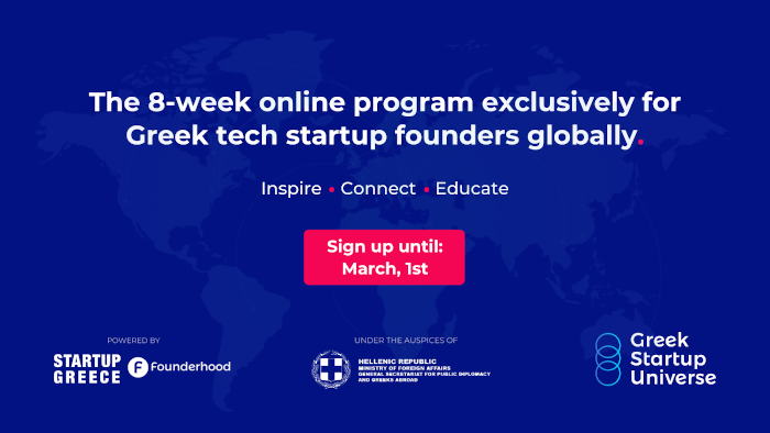 Greek early-stage startups conquer new frontiers through the Greek Startup Universe!