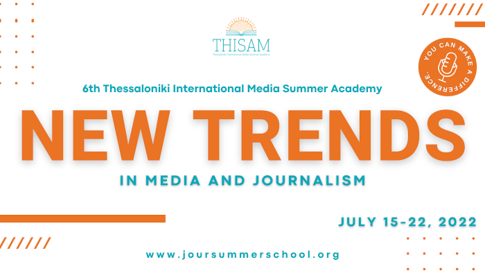 THISAM: 6th Thessaloniki international Media Summer Academy