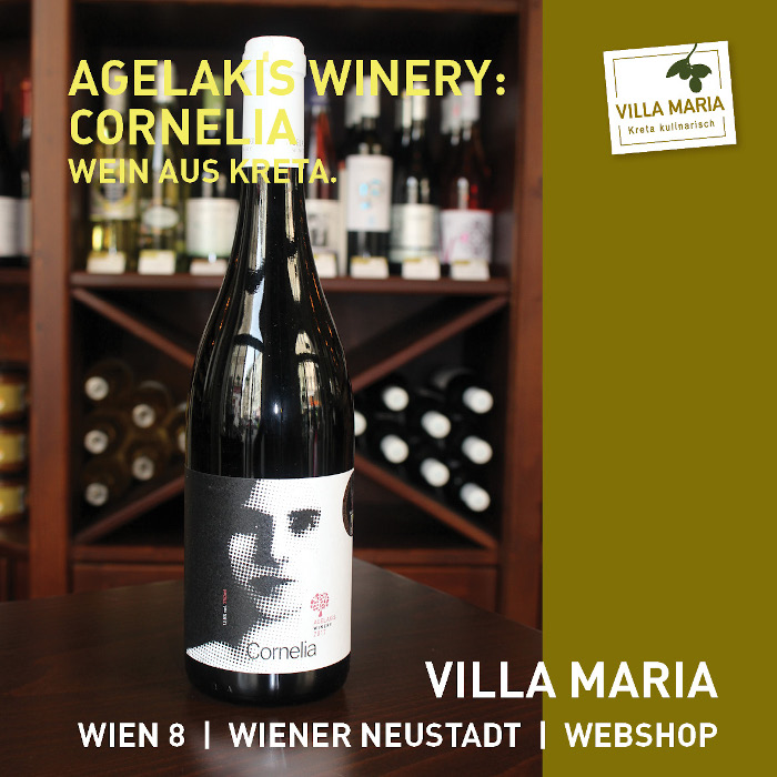 Villa Maria – Wein der Woche: Agelakis Winery – Cornelia