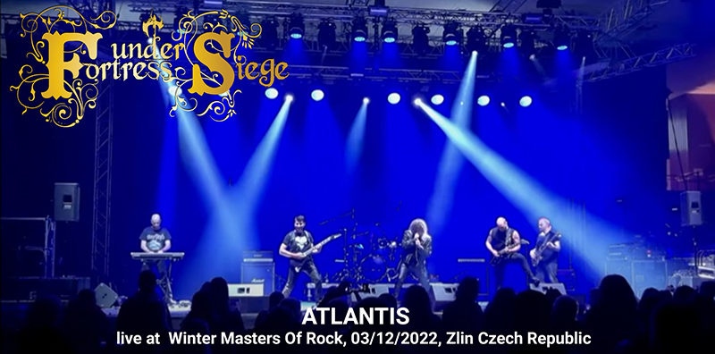 FORTRESS UNDER SIEGE – “ATLANTIS” live στο Winter Masters Of Rock, 03/12/2022, Zlin Czech Republic