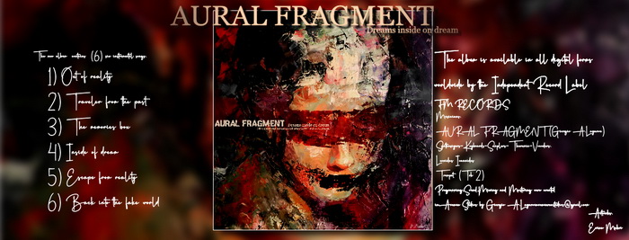 Το νέο άλμπουμ του Aural Fragment “Dreams Inside On Dream” στο #1 του Digital Album Chart