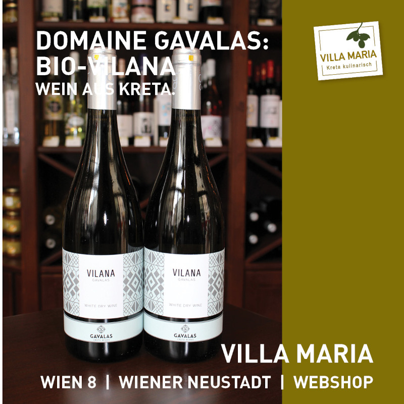 Villa Maria – Wein der Woche: Domaine Gavalas – Bio-Vilana