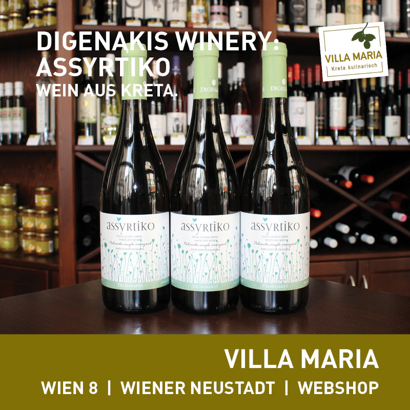 Villa Maria – Wein der Woche: Digenakis Winery – Assyrtikó