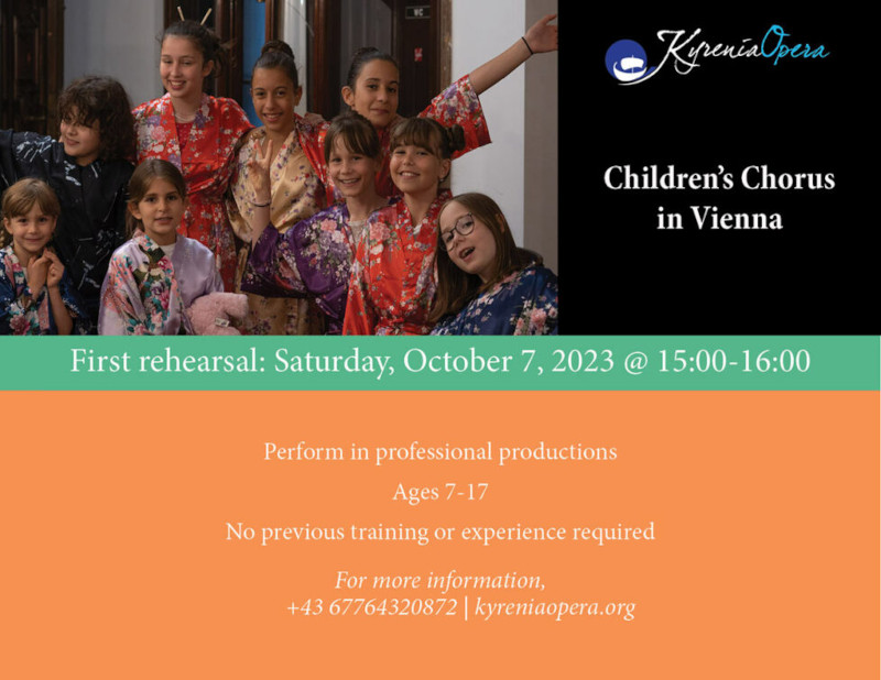 Η χορωδία Young Voices of Kyrenia Opera in Vienna ξεκινά τις πρόβες της