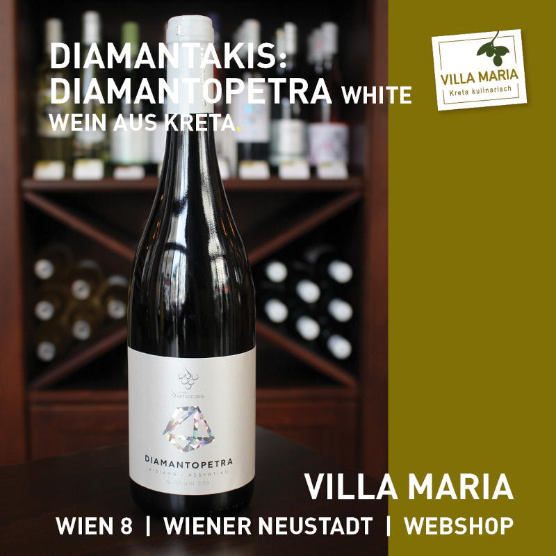 Villa Maria – Wein der Woche: Diamantakis Winery – Diamantópetra White (Vidianó-Assyrtikó)
