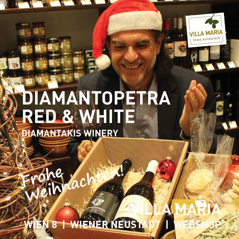 Frohe Weihnachten: Diamantakis Winery – Diamantopetra Red & White