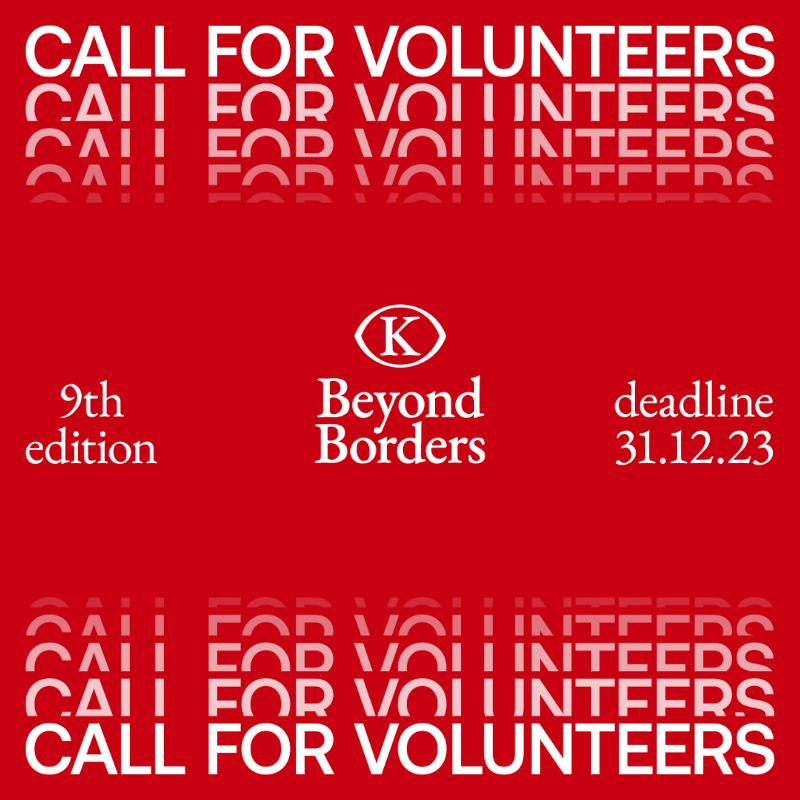 Call for volunteers at the 9th Beyond Borders