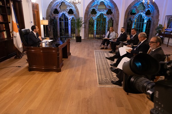 Συνέντευξη Τύπου του Προέδρου της Δημοκρατίας κ. Νίκου Χριστοδουλίδη για τον πρώτο χρόνο διακυβέρνησης